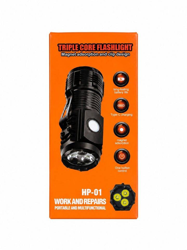 كشاف Triple Core Flashlight HP-01 - صورة 1
